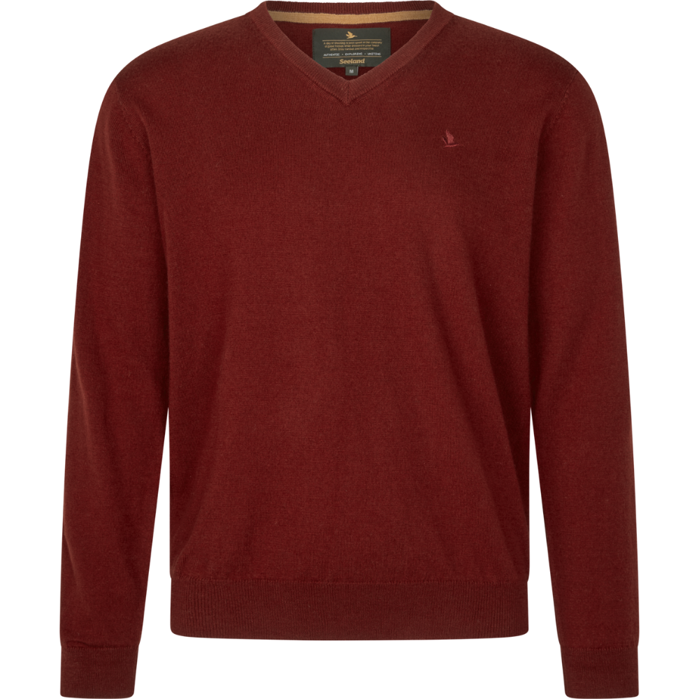 Sweter męski V-Neck Seeland Pine 40607 (11)