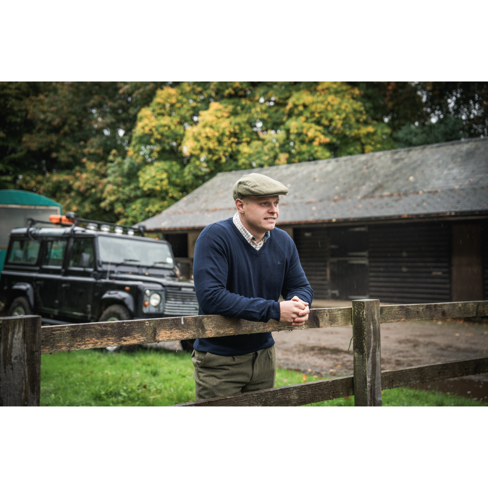 Sweter męski V-Neck Seeland Pine 40607 (8)