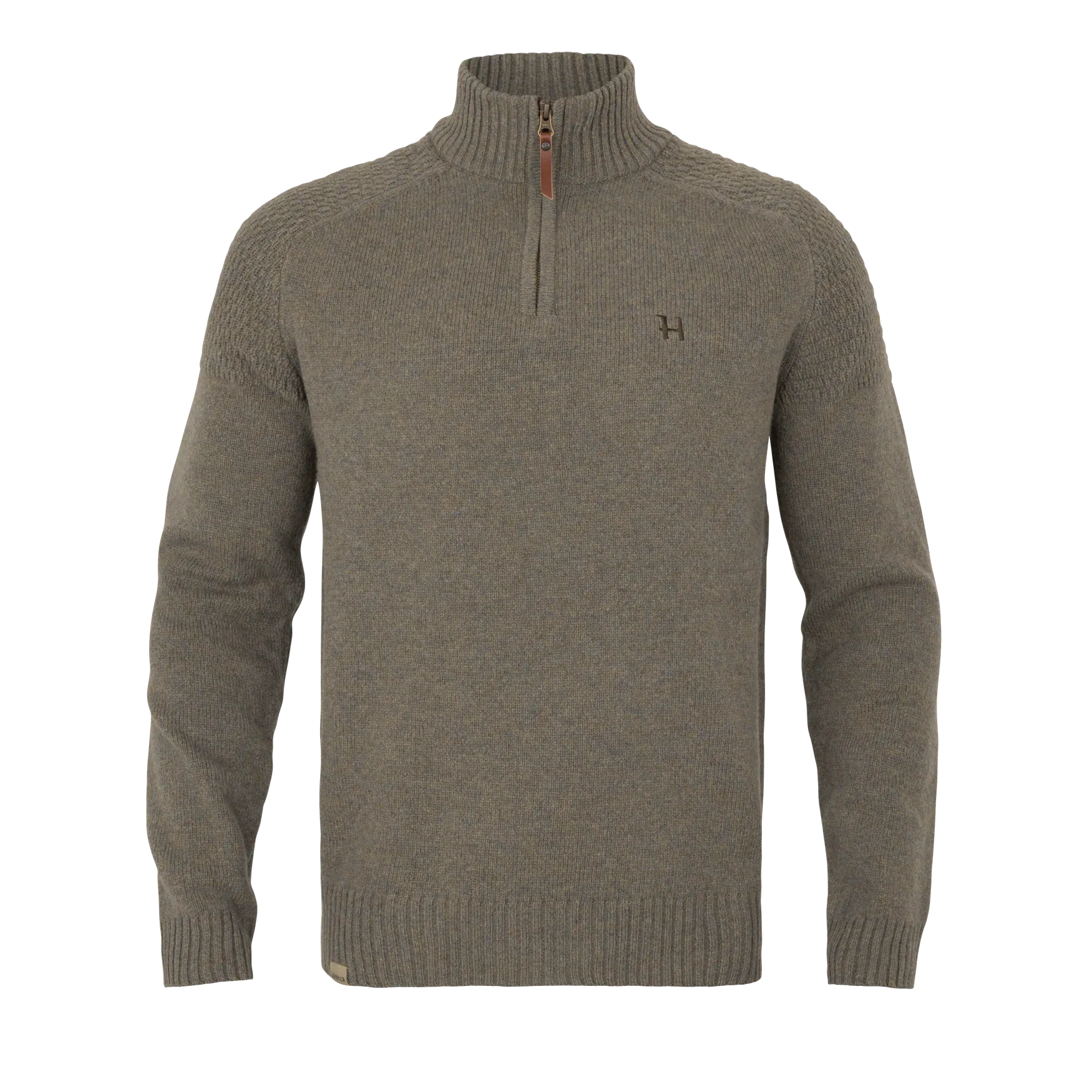 Vincent merino half zip pullover