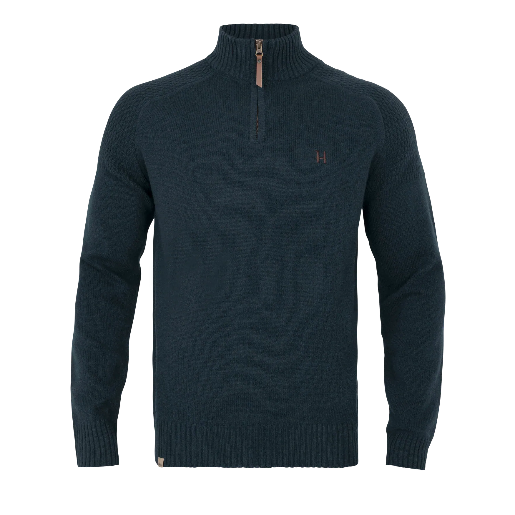 Vincent merino half zip pullover